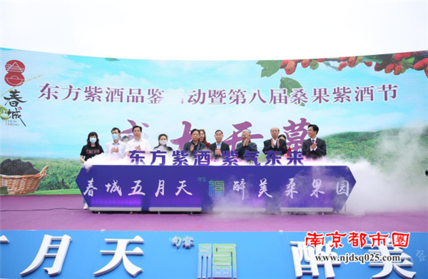 以丰收献礼建党100周年句容市第八届桑果紫酒节开幕172.png